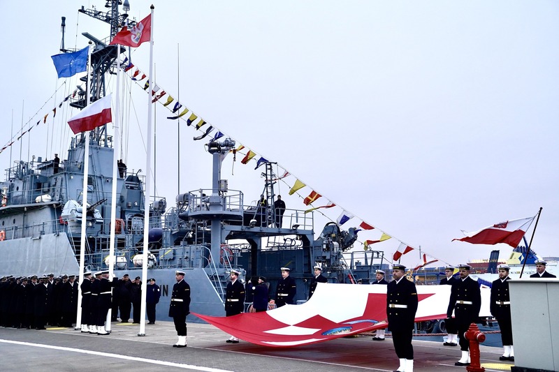 Wernisaż naszej wystawy „Wiceadmirał Kazimierz Porębski" podczas centralnych obchodów Święta Marynarki Wojennej– Świnoujście, 28 listopada 2025