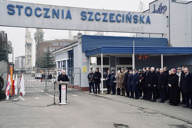 Uroczystości z okazji 55. rocznicy Grudnia 1970 r. w Szczecinie