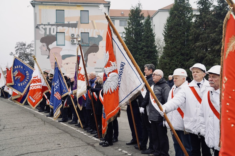 Uroczystości z okazji 55. rocznicy Grudnia 1970 r. w Szczecinie