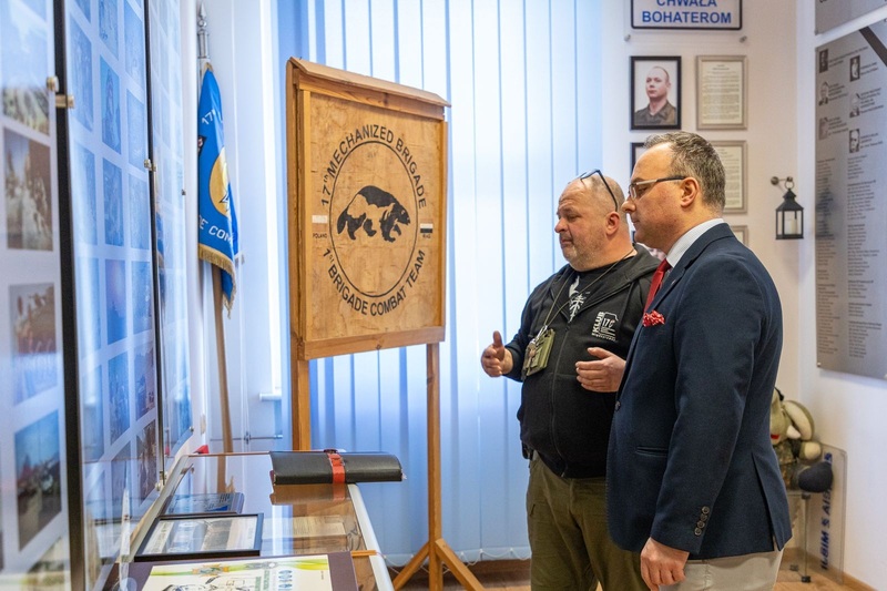 Porozumienie o współpracy Instytutu Pamięci Narodowej oddział w Szczecinie i 17. Wielkopolskiej Brygady Zmechanizowanej – Międzyrzecz, 3 marca 2024