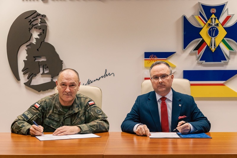 Porozumienie o współpracy Instytutu Pamięci Narodowej oddział w Szczecinie i 17. Wielkopolskiej Brygady Zmechanizowanej – Międzyrzecz, 3 marca 2024