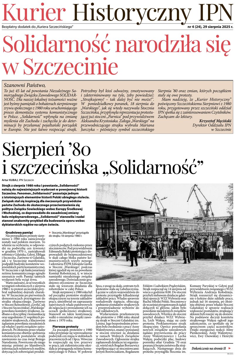 Kurier Historyczny IPN nr 4- 2025