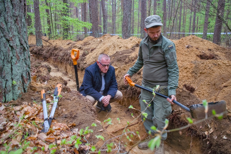 Prace poszukiwawcze na terenie niemieckiego, męskiego podobozu KL Ravensbrück – Kalisz Pomorski