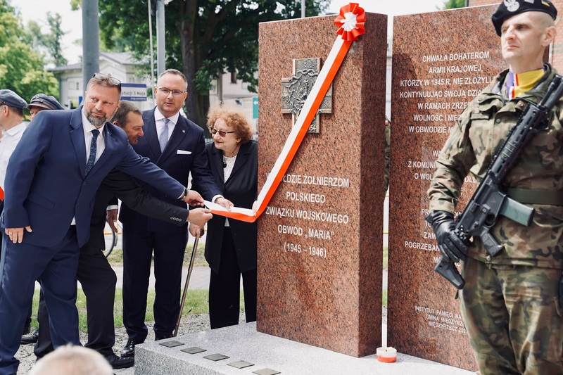 Odsłonięcie pomnika W Hołdzie Żołnierzom Polskiego Związku Wojskowego Obwód „Maria” 1945-1946 – Międzyrzecz, 16 czerwca 2026