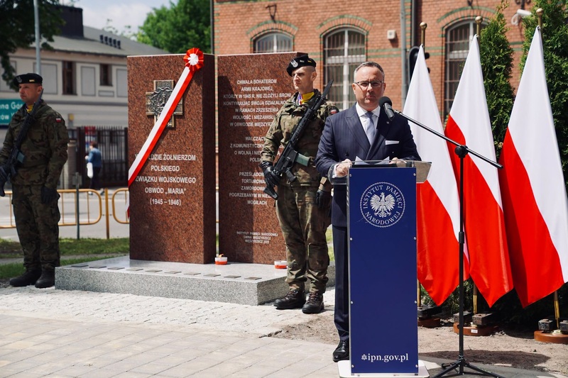 Odsłonięcie pomnika W Hołdzie Żołnierzom Polskiego Związku Wojskowego Obwód „Maria” 1945-1946 – Międzyrzecz, 16 czerwca 2026
