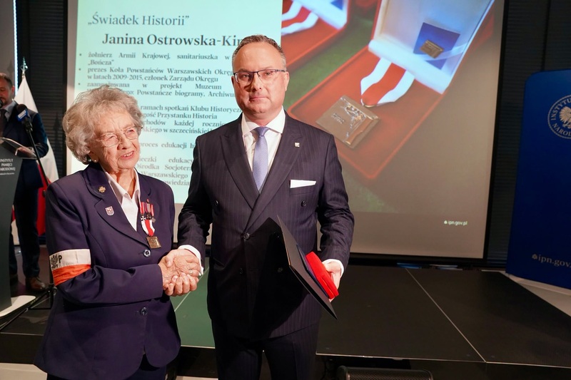 W służbie historycznej pamięci. Uroczystość wręczenia nagrody honorowej IPN „Świadek Historii” oraz medali „Reipublicae Memoriae Meritum” – Szczecin, 16 czerwca 2026
