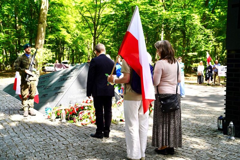 Uroczystość z okazji Narodowego Dnia Pamięci o Polakach – Ofiarach Ludobójstwa dokonanego przez OUN i UPA na ziemiach wschodnich II Rzeczypospolitej Polskiej – Szczecin, 10 lipca 2026. Fot. Marcin Górka (IPN)