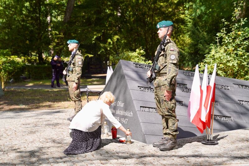 Uroczystość z okazji Narodowego Dnia Pamięci o Polakach – Ofiarach Ludobójstwa dokonanego przez OUN i UPA na ziemiach wschodnich II Rzeczypospolitej Polskiej – Szczecin, 10 lipca 2026. Fot. Marcin Górka (IPN)