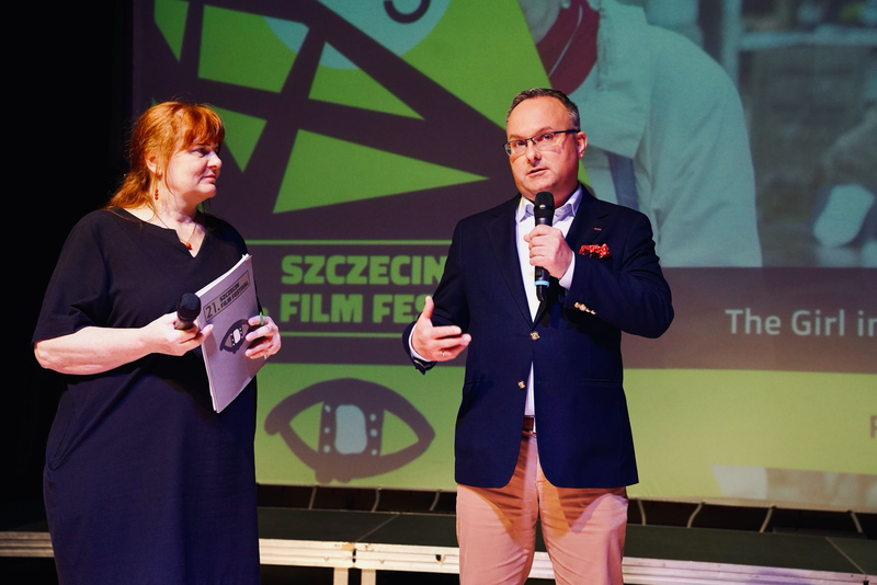 Pokaz filmu "Dziewczynka ze zdjęcia" na Szczecin Film Festival. Fot. Marcin Górka