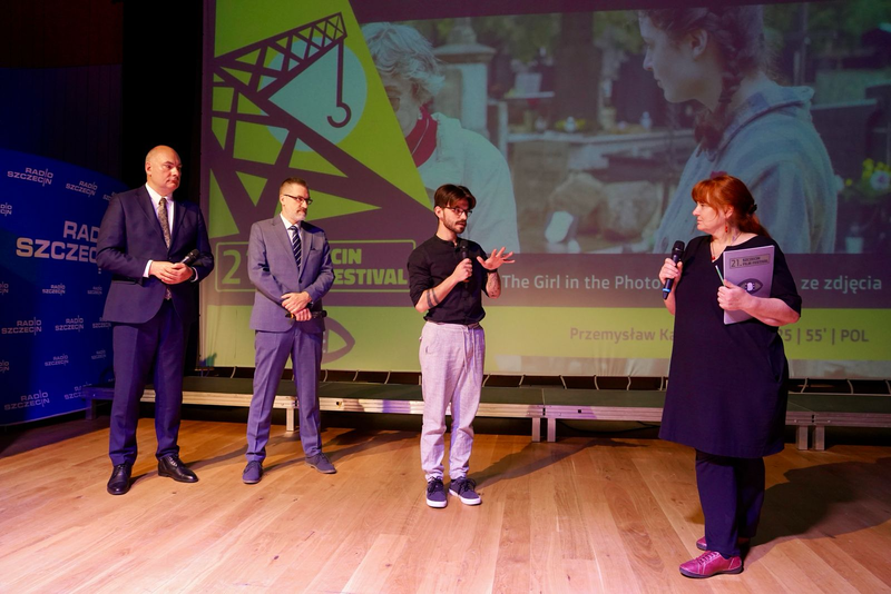 Pokaz filmu "Dziewczynka ze zdjęcia" na Szczecin Film Festival. Fot. Marcin Górka