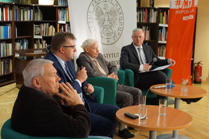 Panel dyskusyjny „Zamach majowy 1926 r.”, fot. M. Ruczyńska