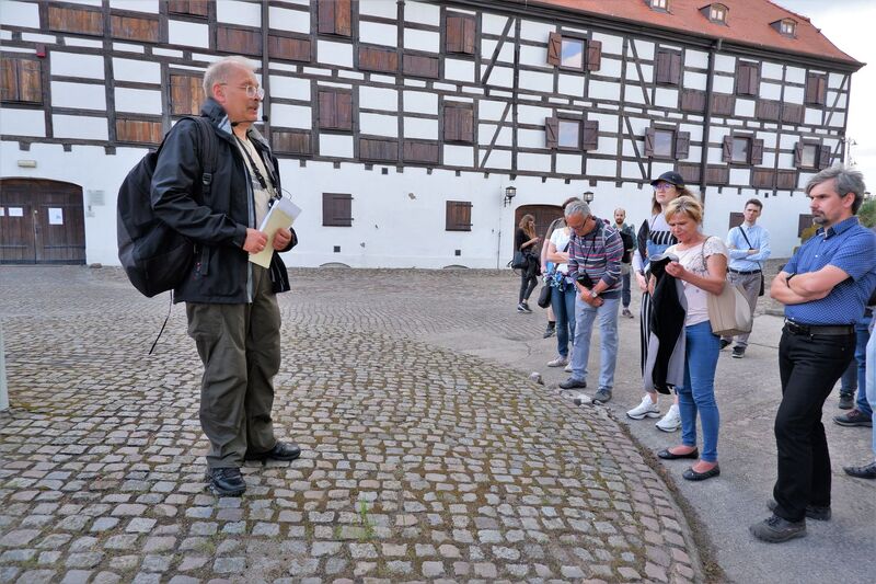Nocny Szlak Kulturalny 2021 wycieczka historyczna. (foto Anna Kowala - Nadolna)