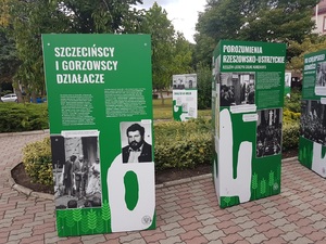 Wernisaż wystawy „Tu rodziła się Solidarność rolników” – Pyrzyce, 26 sierpnia 2021 (fot. IPN Szczecin)
