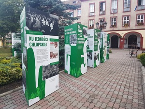 Wernisaż wystawy „Tu rodziła się Solidarność rolników” – Pyrzyce, 26 sierpnia 2021 (fot. IPN Szczecin)