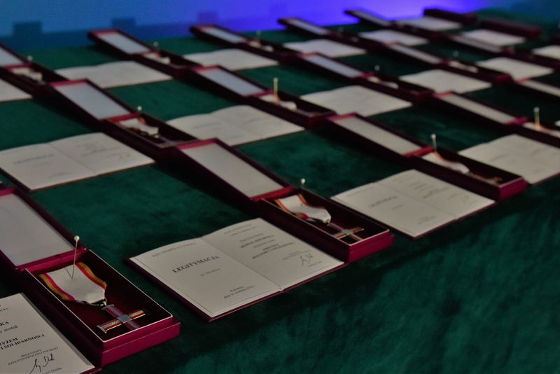 Krzyż Wolności i Solidarności (fot. Marcin Manowski/IPN Oddział w Szczecinie)