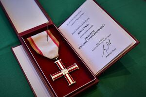 Wręczenie Krzyży Wolności i Solidarności – Szczecin, 3.09.2021 (fot. Marcin Manowski/IPN Szczecin)