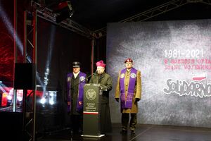 Uroczystość "W Hołdzie Ofiarom Stanu Wojennego. 1981-2021."