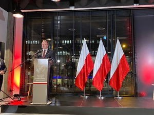 Uroczystość odznaczenia medalami Pro Patria i Pro Bono Poloniae