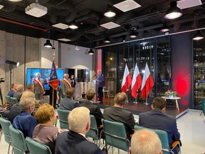 Uroczystość odznaczenia medalami Pro Patria i Pro Bono Poloniae