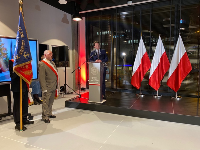 Uroczystość odznaczenia medalami Pro Patria i Pro Bono Poloniae