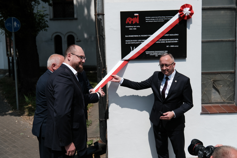 40. rocznica powstania Ruchu Młodzieży Niezależnej w Gorzowie Wielkopolskim fot. Paweł Kamrad www.EchoGorzowa.pl