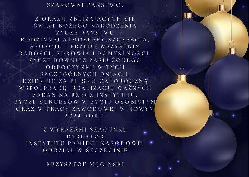 Boże Narodzenie 2023